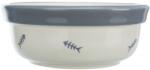 TRIXIE Ceramic Bowl kerámia tál halcsont minta 12cm/0,3 l (24860)