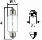 HELLA 21W 12V (8GM 002 091-181)