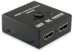 EQUIP Switch KVM EQUIP bidirectionalal HDMI 2-Port distribuitor sau comutator (332723)