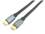 Equip Kábel - 128353 (USB-C 3.2 Gen2 to USB-C, apa/apa, PD: 100W, fekete, 0, 5m) (EQUIP_128353) (EQUIP_128353)