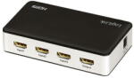 Logilink Switch KVM Logilink HDMI 3x1-Port, 4K/60Hz, HDCP, HDR, CEC, RC (HD0044)