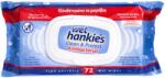 Wet Hankies Hankies Extra Safe Nedves antibakteriális törlőkendők, 72db
