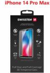 SWISSTEN Full Glue Apple iPhone 14 Pro Max 3D üvegfólia - fekete (64701911)