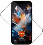 FIXED Armor Apple iPhone 14 Pro üvegfólia - fekete + applikátor (FIXGA-930-BK)