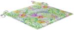 vidaXL Perne de scaun, model frunze, 4 buc. , 40x40x3 cm, textil Oxford (314030)