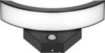 ORNO LED градинска лампа Orno - Spinel, IP54, 10W, 220V, с PIR сензор, черна (6119BLPMR4)