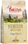Purizon 2, 5kg Purizon Adult szarvas & hal - gabonamentes száraz macskatáp