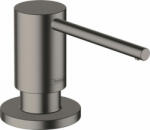 Hansgrohe A41 folyékony szappan és mosogatószer adagoló, szálcsiszolt fekete króm 40438340 (40438340)