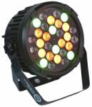 Light4Me Black Par 30X3W RGBa-UV LED LED PAR (BLACKPAR30X3W)