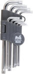 Evotools Torx cu Gaura (9 piese) - Marime T10-T50 mm (677928) Surubelnita
