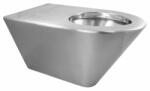  Nofer fali WC csésze 37x34x70 cm, matt inox 13011. S (13011.S)