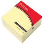Optima Öntapadós jegyzet OPTIMA 75x75mm sárga 450 lap (22916B) - nyomtassingyen