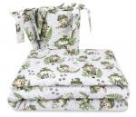  Baby Shop 3 részes ágynemű garnitúra - Természetes nyomozók szürke