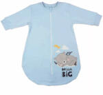 AB ABR Hosszú ujjú vékony pamut hálózsák (1 TOG) - Kék - Maci (56)