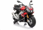  Lean-toys Aprilia Tuono V4 akkumulátor motorkerékpár piros