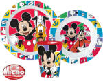 Stor Disney Mickey Better Together étkészlet, micro műanyag szett STF11157