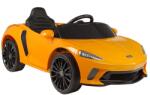  Lean-toys McLaren GT 12V-os akkumulátoros autó narancssárga festve