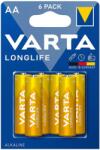 VARTA Set 6 baterii alcaline LONGLIFE AA LR06 6buc VARTA (BAT0242) Baterii de unica folosinta