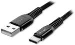 V-TAC Cablu USB TYPE C 1m negru 2.4A GOLD EDITION V-Tac SKU-8632 (SKU-8632)