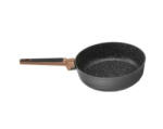 FISSMAN Tigaie adanca Fissman-Diamond, 24x7.2cm, aluminiu, negru (FI-14305)