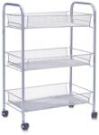 Zeller Raft universal mobil Zeller , otel cromat, 44x26x63 cm, argintiu (ZE-17720) Raft
