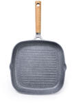 FISSMAN Tigaie grill Fissman-Shadow Borneo, 28x4, 5cm, aluminiu, gri (FI-5069)