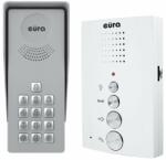 Eura-Tech Telefon de ușă EURA ADP-38A3 "ENTRA" - alb, pentru o singură familie, handsfree, casetă cu tastatură