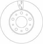 TRW DF6918S Disc frana
