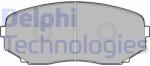 DELPHI LP2098 Set placute frana, frana disc
