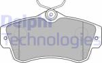 DELPHI LP1522 Set placute frana, frana disc