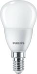 Philips Bec LED CorePro P45 E14 2, 8W =25W 2700K cald 250lm sferă Philips