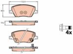 TRW GDB2151 Set placute frana, frana disc