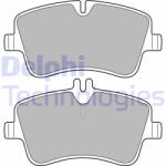 DELPHI LP1696 Set placute frana, frana disc