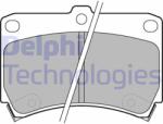 DELPHI LP743 Set placute frana, frana disc