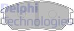 DELPHI LP1857 Set placute frana, frana disc