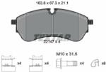 TEXTAR 2214701 Set placute frana, frana disc
