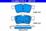 ATE 13.0460-7137.2 Set placute frana, frana disc