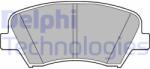 DELPHI LP2293 Set placute frana, frana disc