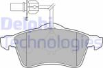 DELPHI LP1707 Set placute frana, frana disc
