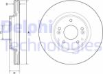 DELPHI BG4931C Disc frana
