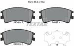 TEXTAR 2404601 Set placute frana, frana disc