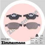 ZIMMERMANN 23248.180. 1 Set placute frana, frana disc