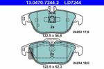 ATE 13.0470-7244.2 Set placute frana, frana disc