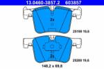 ATE 13.0460-3857.2 Set placute frana, frana disc