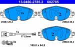 ATE 13.0460-2785.2 Set placute frana, frana disc