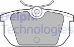 DELPHI LP522 Set placute frana, frana disc