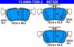 ATE 13.0460-7320.2 Set placute frana, frana disc
