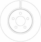 TRW DF6264 Disc frana