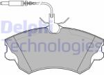 DELPHI LP1614 Set placute frana, frana disc