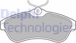 DELPHI LP1715 Set placute frana, frana disc